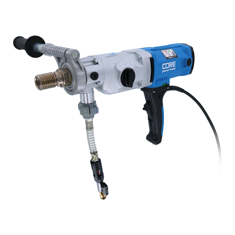 CORE powertools CX18 S2 operating instructions