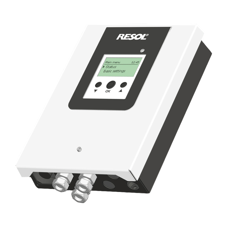 Resol DeltaTherm PV User manual