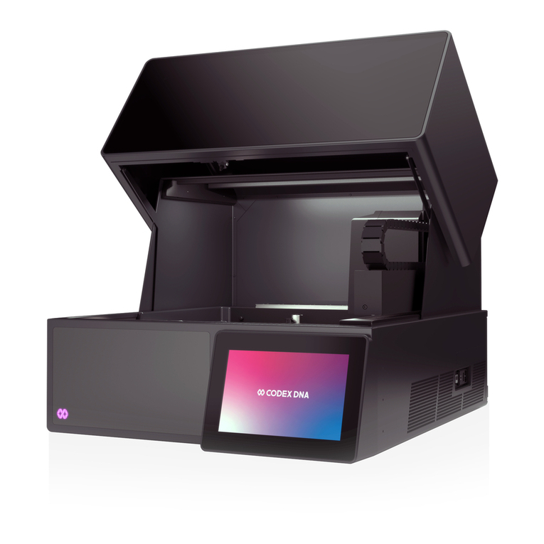 CODEX DNA BioXp 3250 User manual