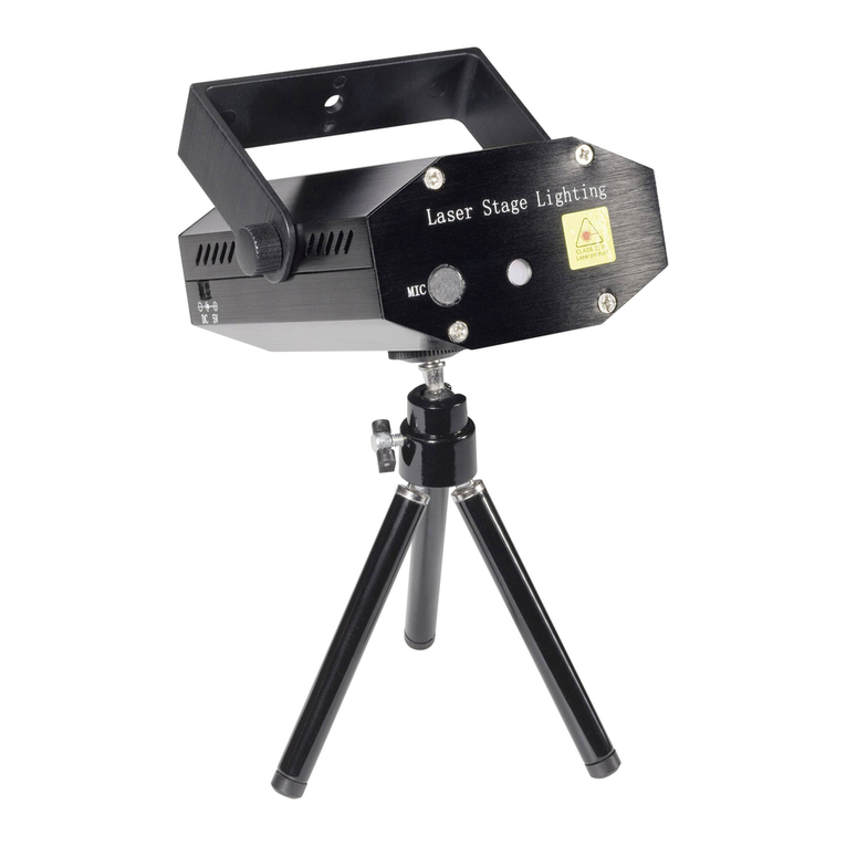 MC Crypt Mini Star Laser User manual