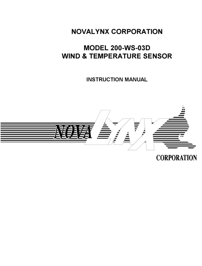 Novalynx 200-WS-03D instruction manual