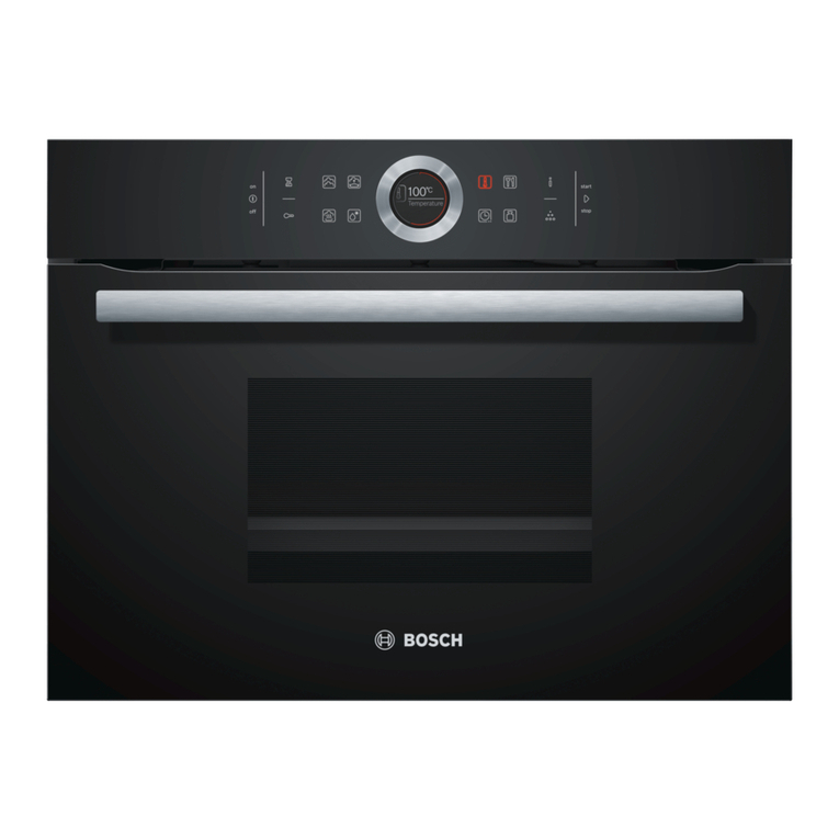 Bosch CDG634A.0 User manual