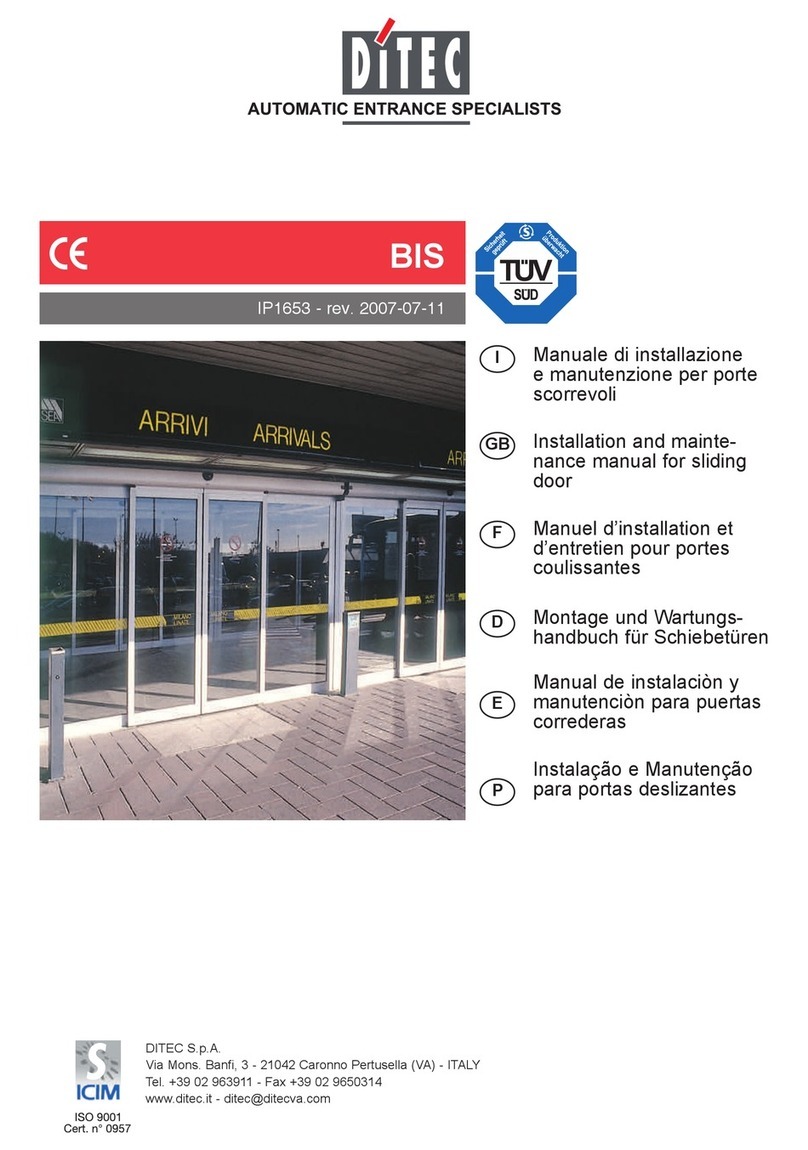 DITEC BIS O Manual