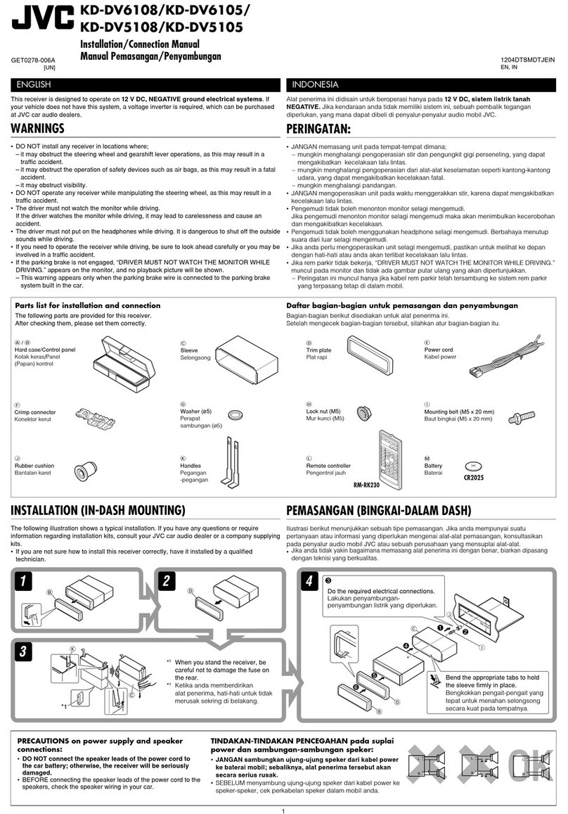 JVC KD-DV6108 Guide
