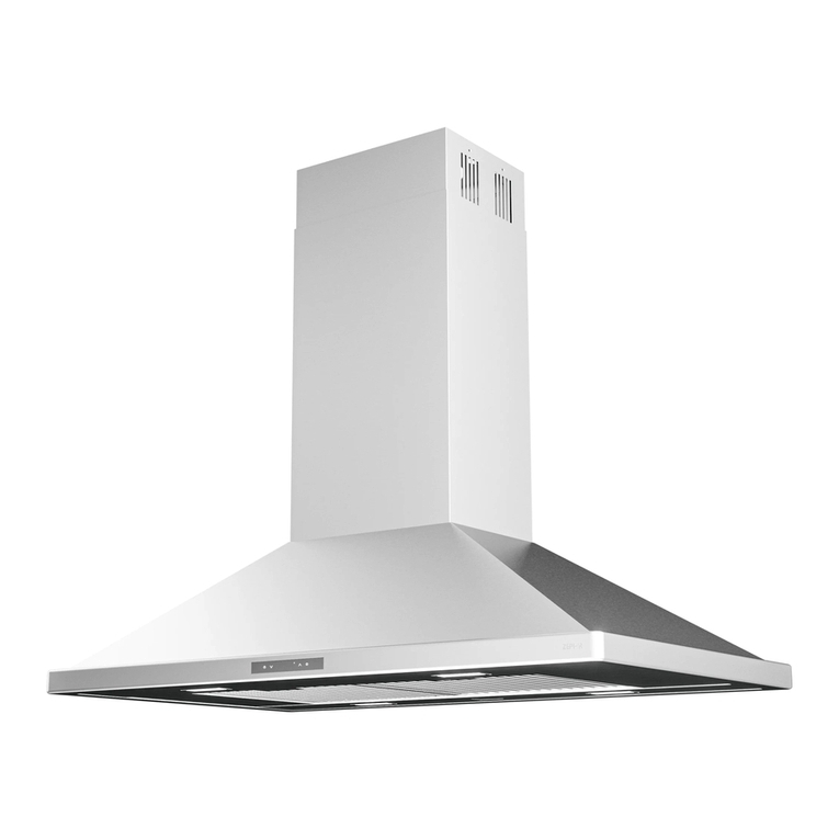 Zephyr Napoli ZNA-M90DS Installation guide