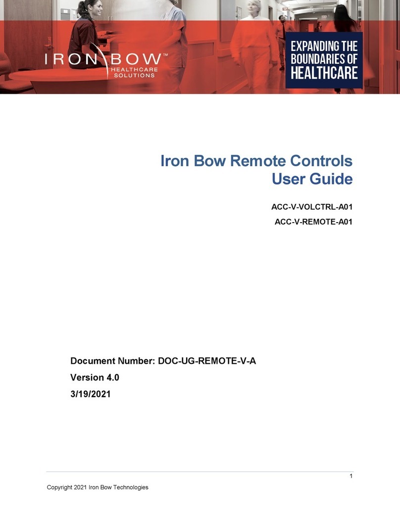 Iron Bow ACC-V-VOLCTRL-A01 user guide