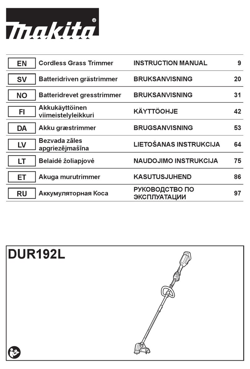 Makita DUR192L User manual Makita DUR192L User manual