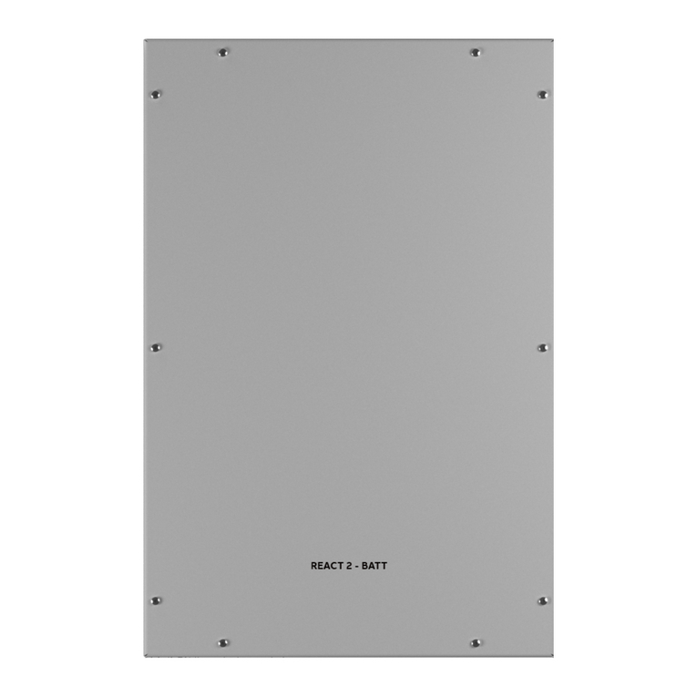 Fimer REACT2-BATT User manual