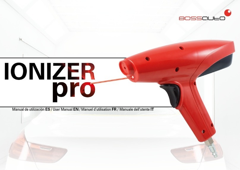 bossauto IONIZER pro user manual