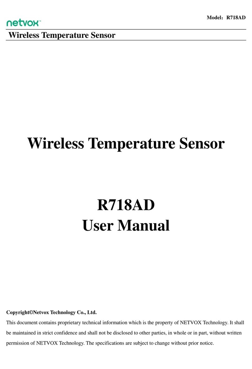 netvox R718AD User manual