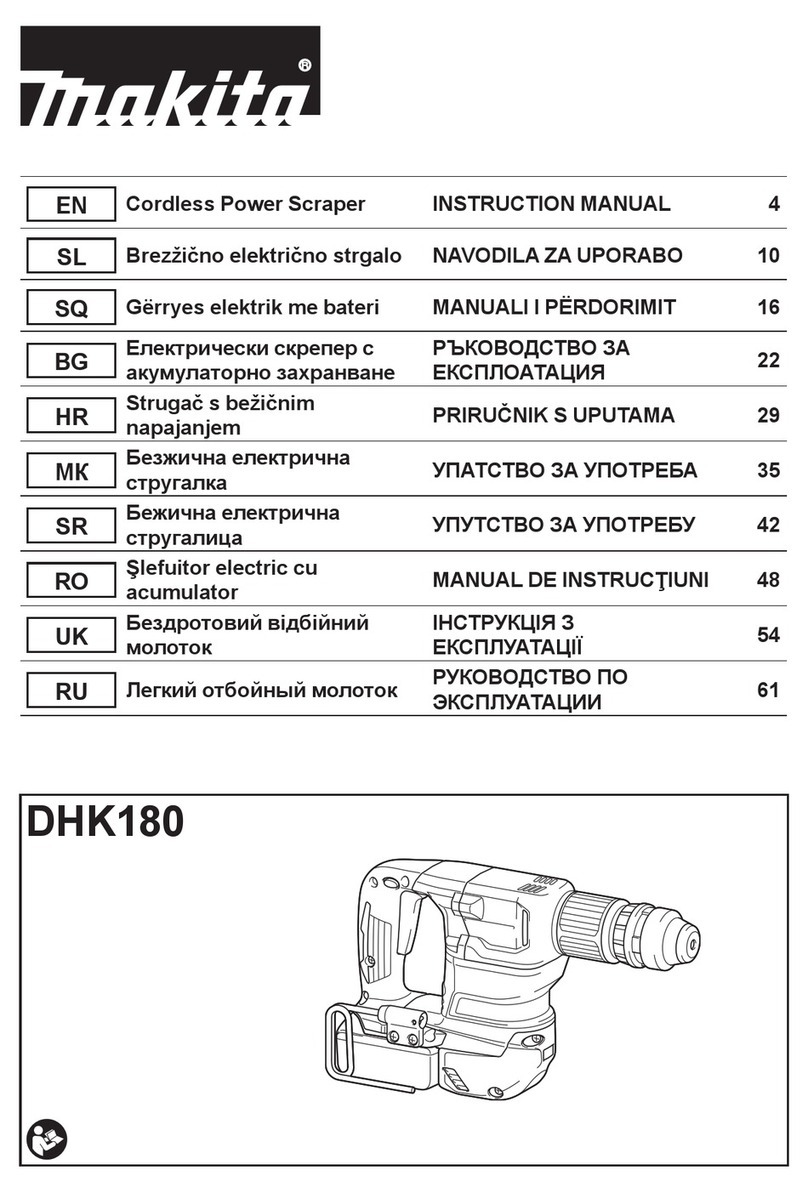 Makita DHK180 User manual