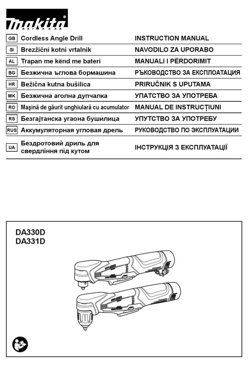 Makita DA330D User manual