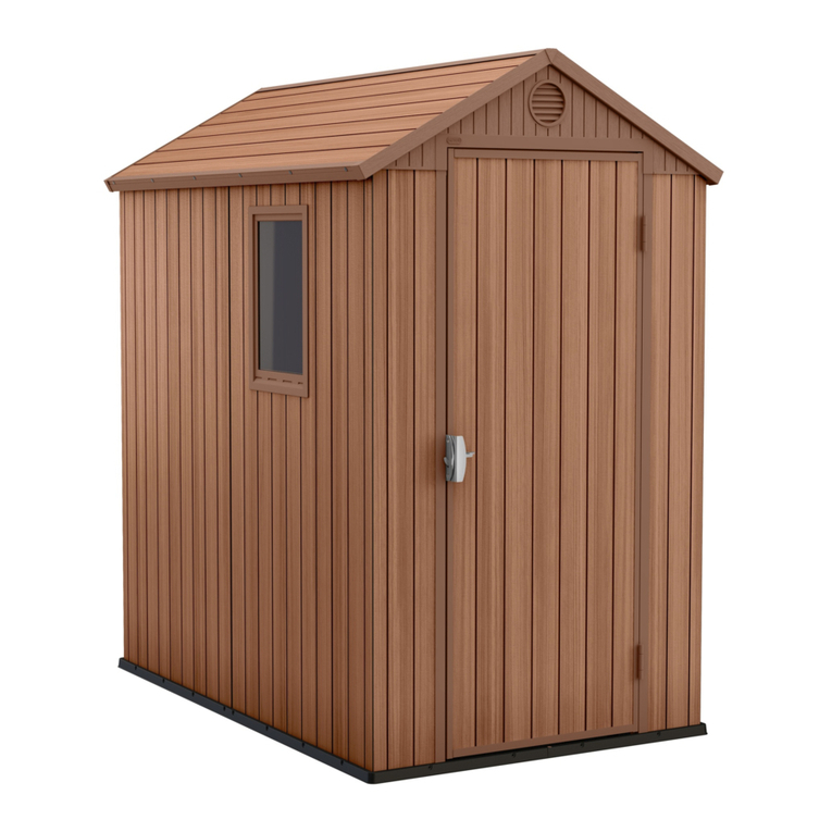 Keter DARWIN 4x6 User manual