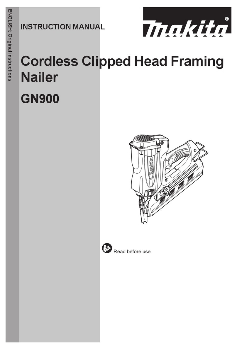 Makita GN900 instruction manual