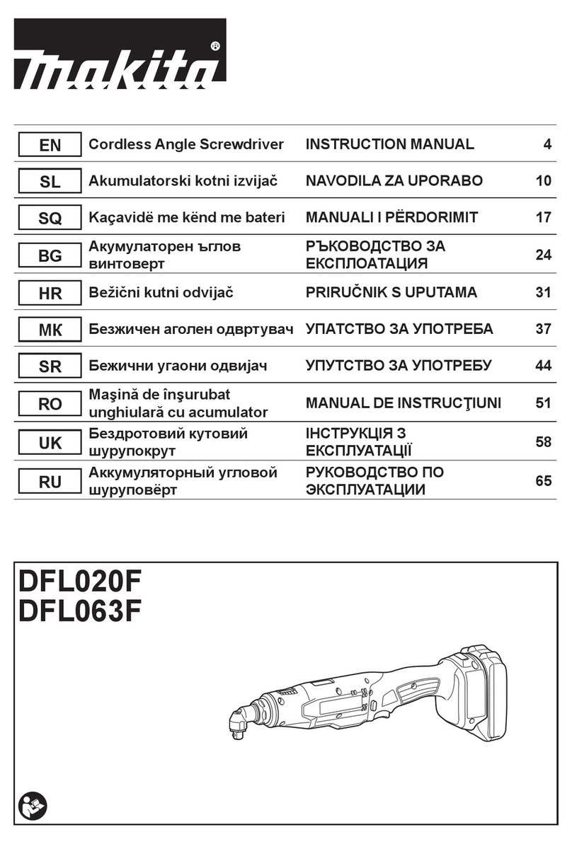 Makita DFL020F User manual