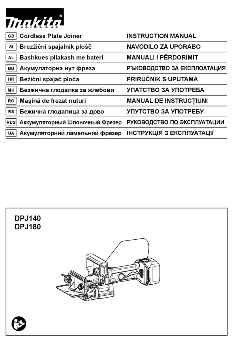 Makita DPJ140 User manual