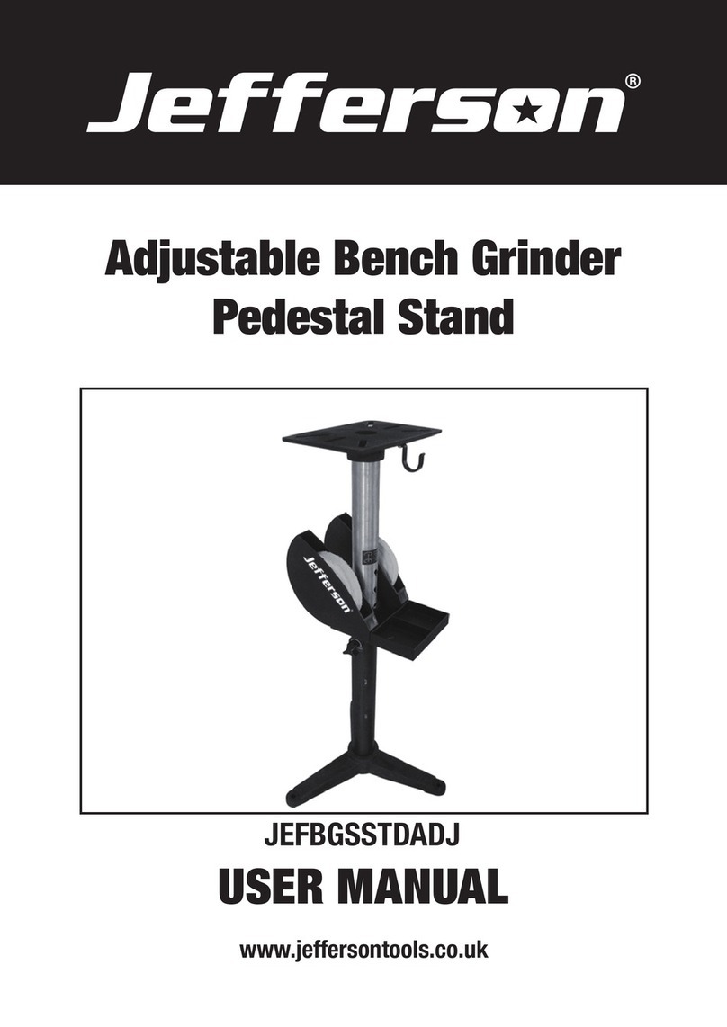 Jefferson JEFBGSSTDADJ user manual