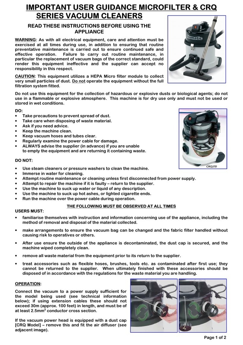 ENVIROGARD CRQ Series User guide lines