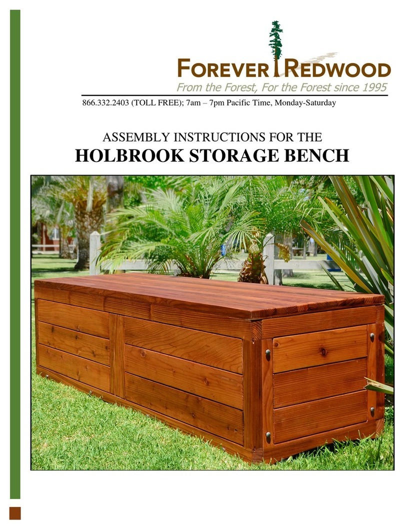 Forever Redwood HOLBROOK User manual