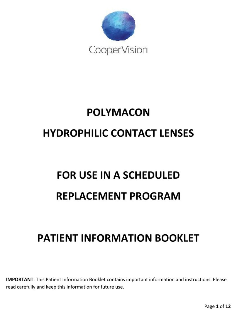 CooperVision POLYMACON User manual
