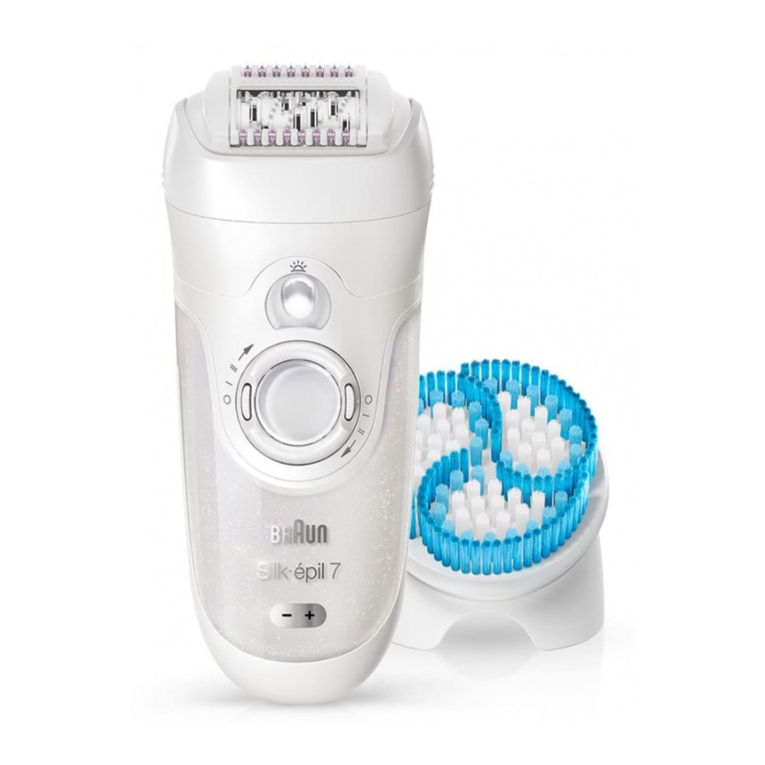 Braun Silk epil 7 User manual