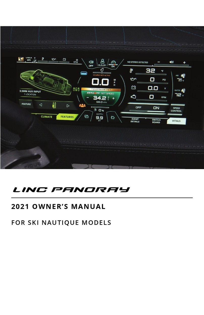 CORRECT CRAFT LINC PANORAY 2021 owner's manual