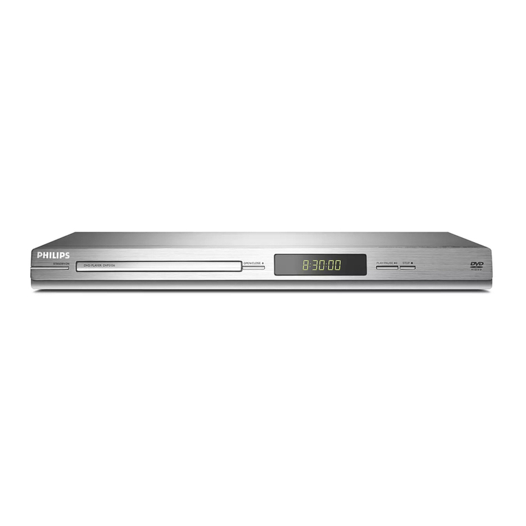 Philips DVP3136/94 Service manual