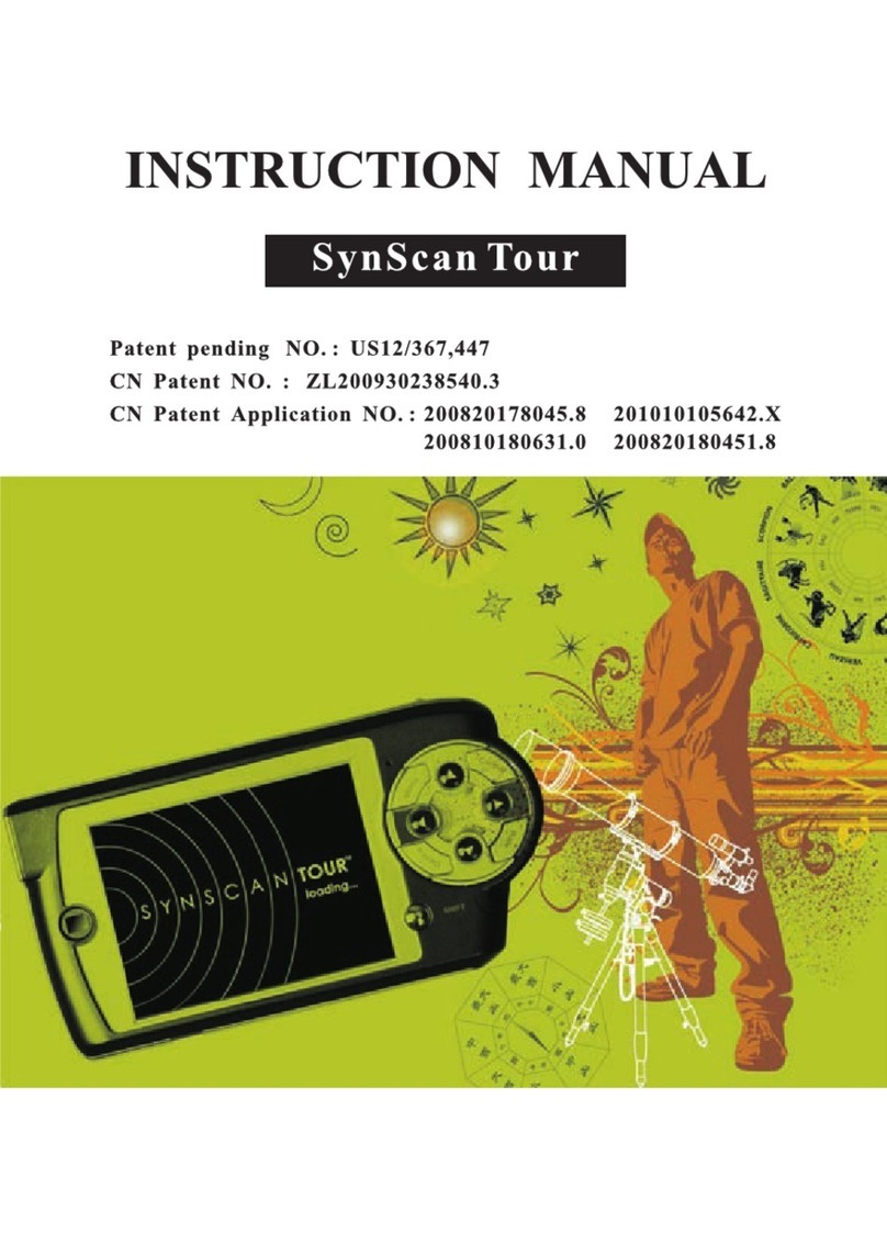 SUNSCAN Tour instruction manual