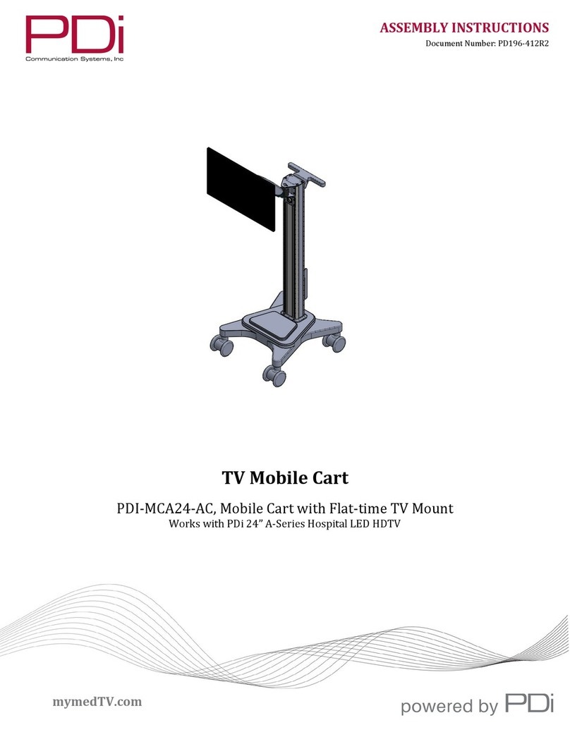 PDi PDI-MCA24-AC Assembly instructions
