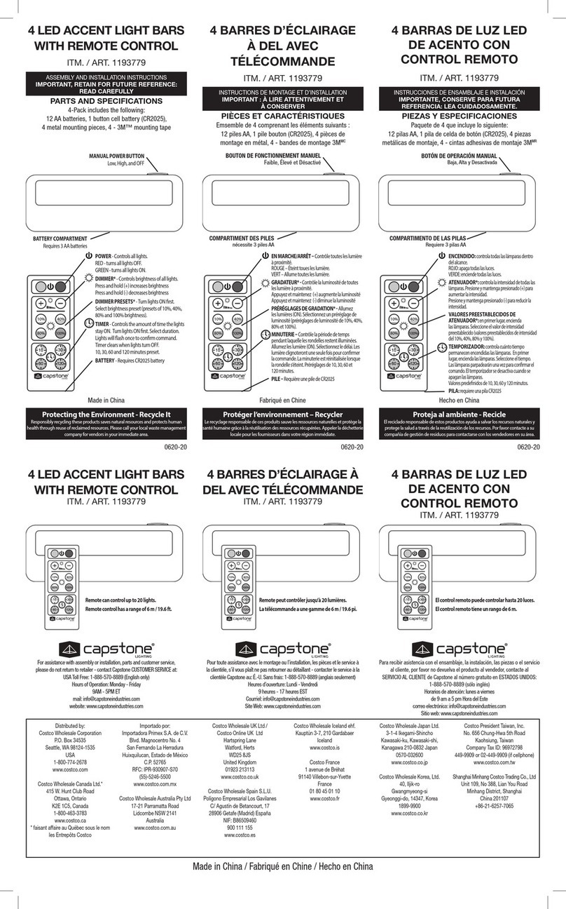 Capstone 1193779 instructions Capstone 1193779 instructions