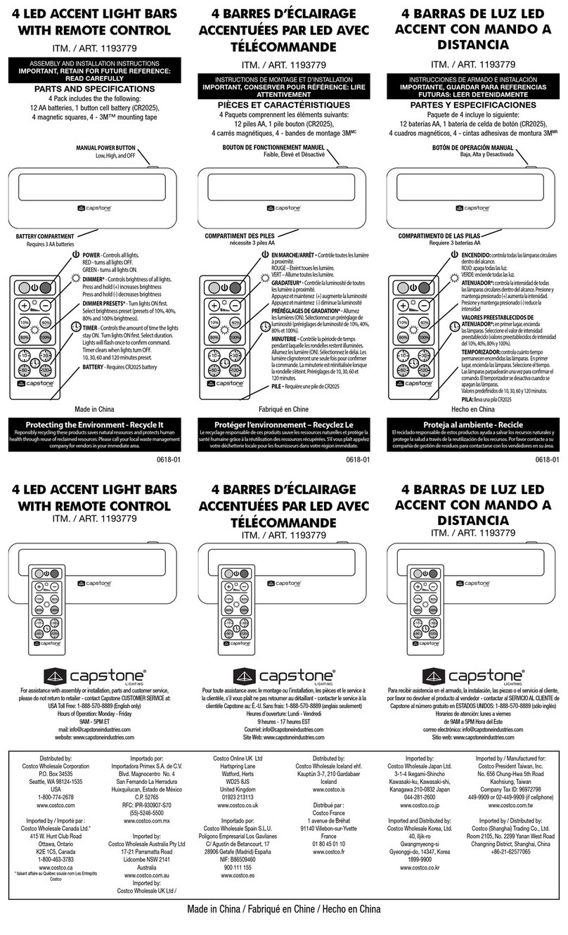 Capstone 1193779 instructions