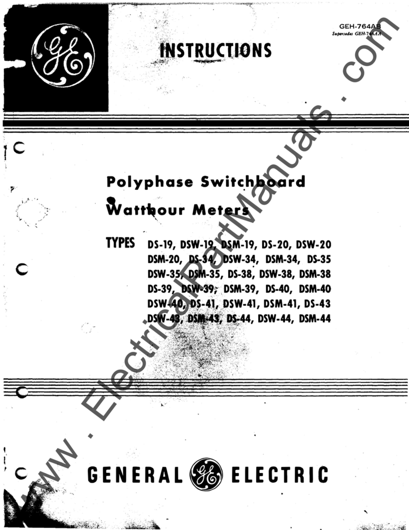 GE DS-19 User manual