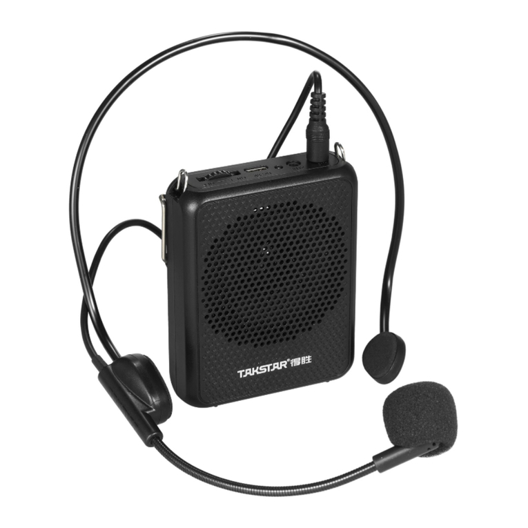 Takstar E126A User manual