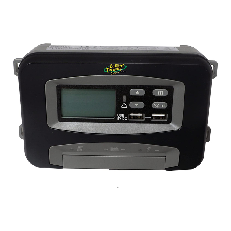 Deltran Battery Tender Solar Charger Controller instruction manual