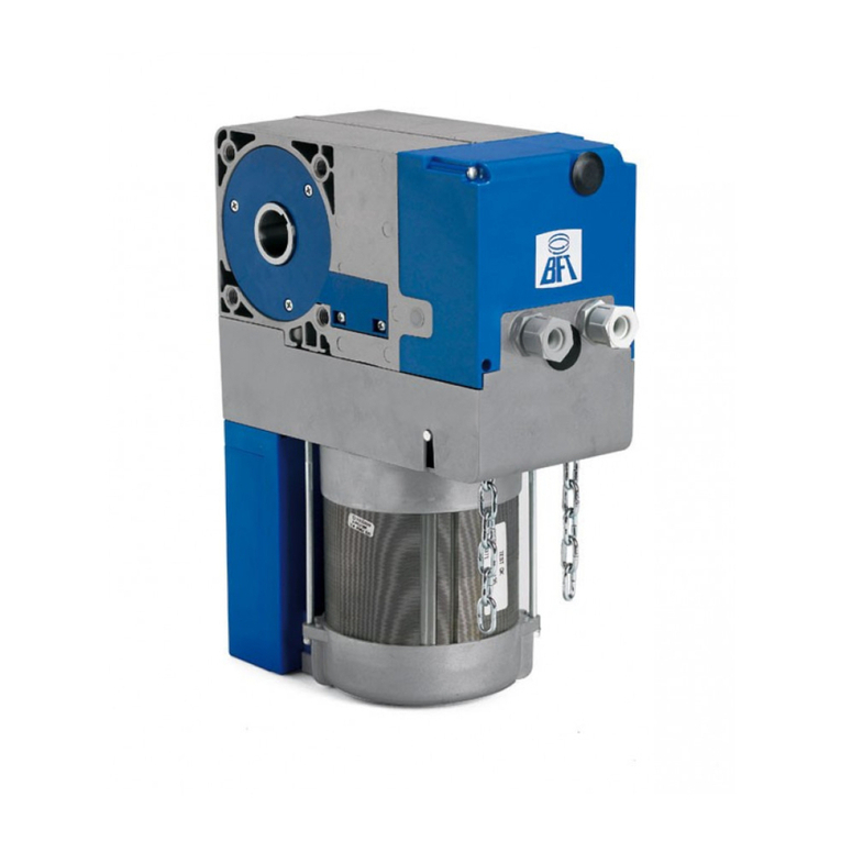 BFT ULISSE C Installation and user manual