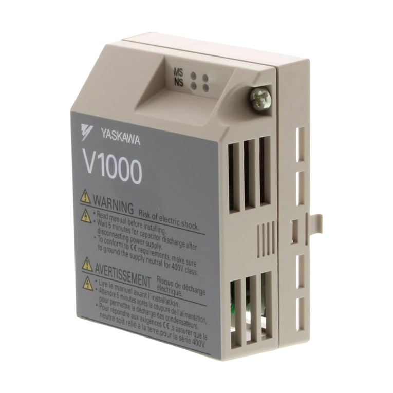 YASKAWA PROFINET V1000 User manual