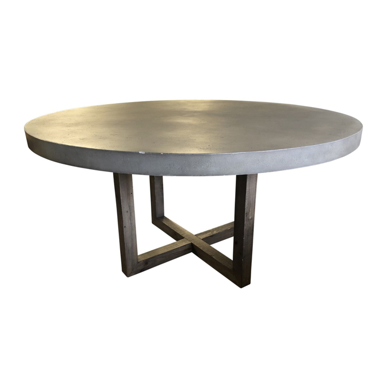 RH HESTON ROUND DINING TABLE User manual