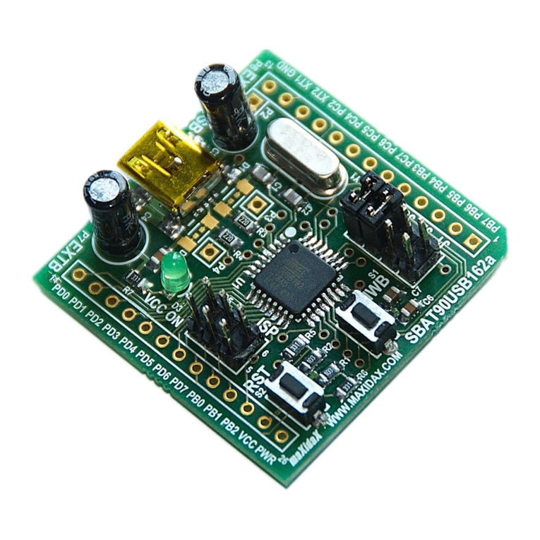 Atmel AT90USB162 User manual