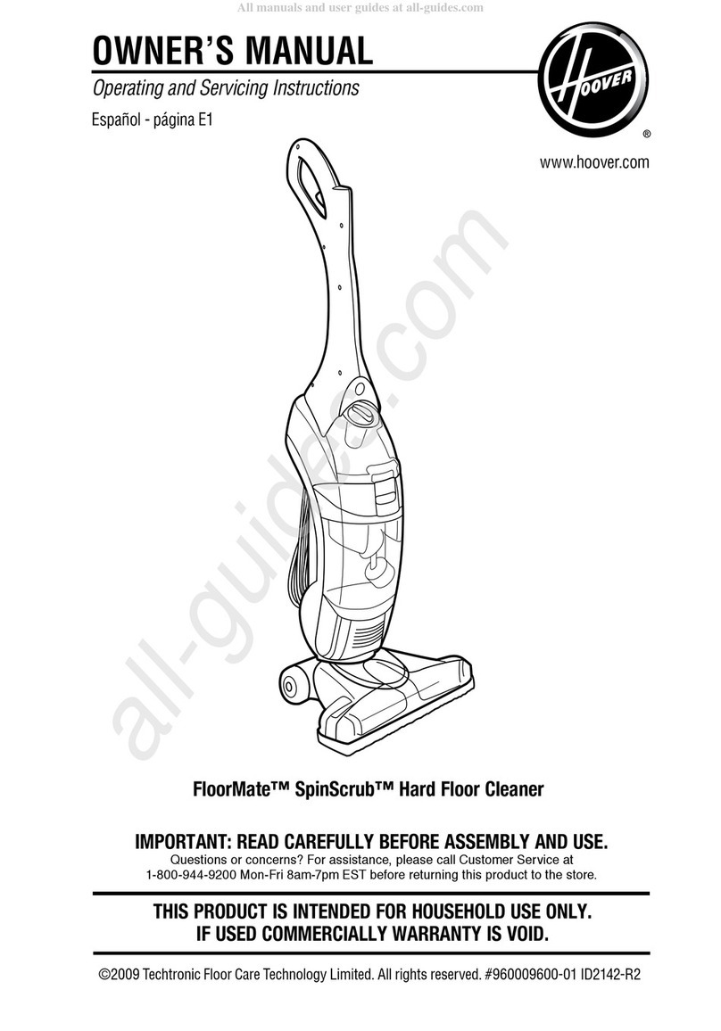 Hoover FH40005 User manual