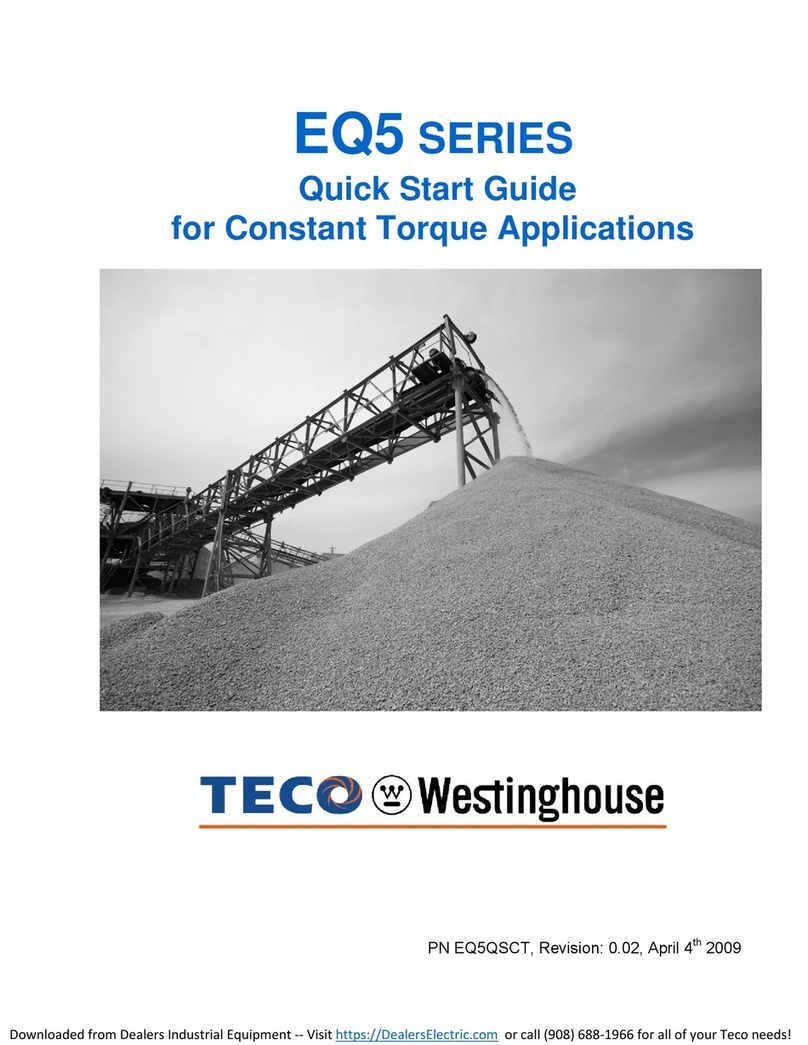 TECO-Westinghouse EQ5 Series quick start guide