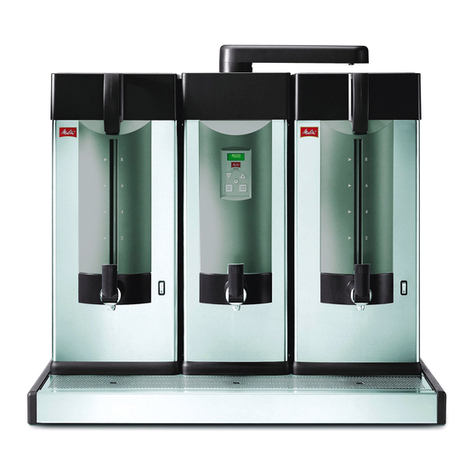 Melitta M600 operating instructions