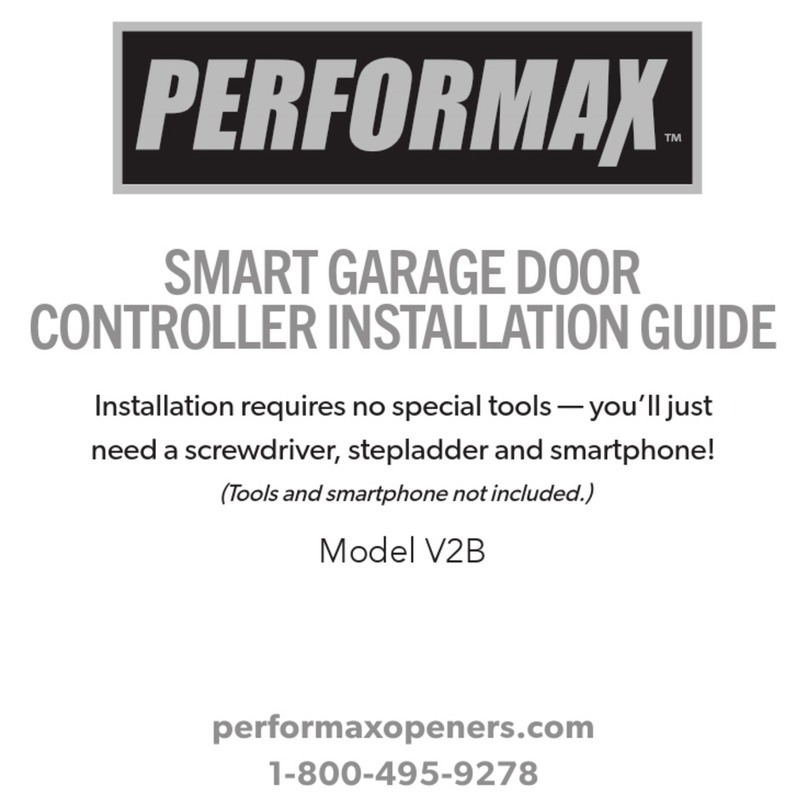 Performax V2B installation guide Performax V2B installation guide