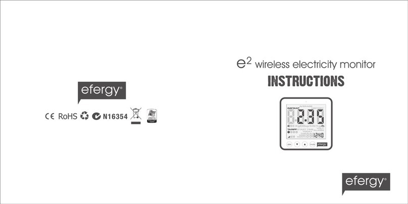 Efergy E2 User manual