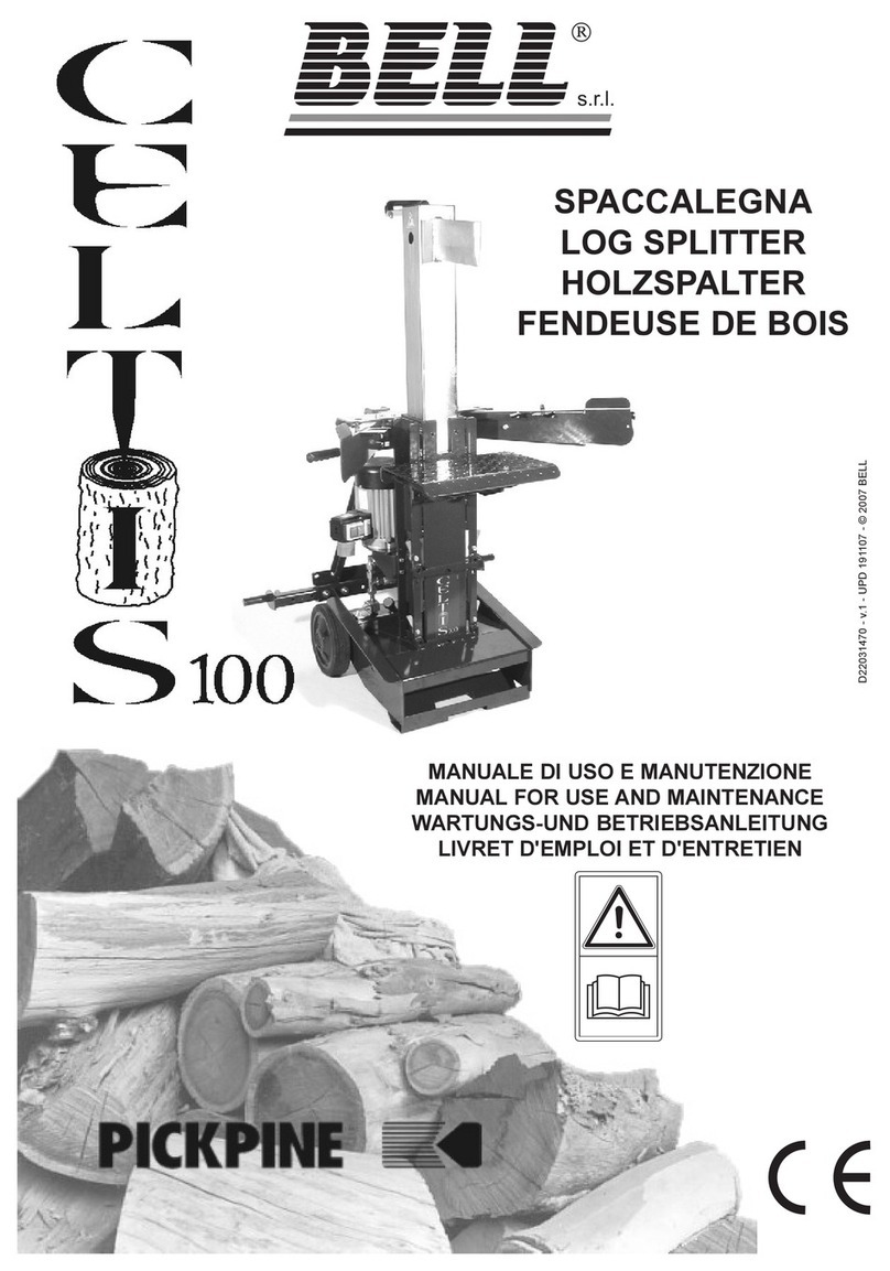 Bell PICKPINE CELTIS 100 Series Manual for use and maintenance