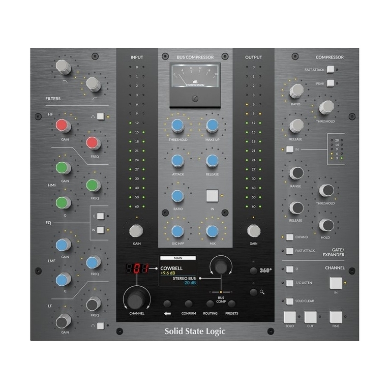 Solid State Logic SSL UC1 User manual Solid State Logic SSL UC1 User manual