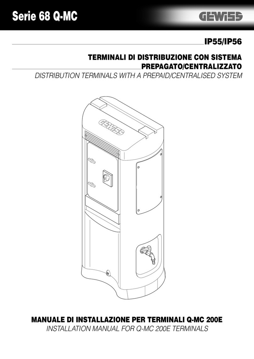 Gewiss 68 Q-MC Series User manual