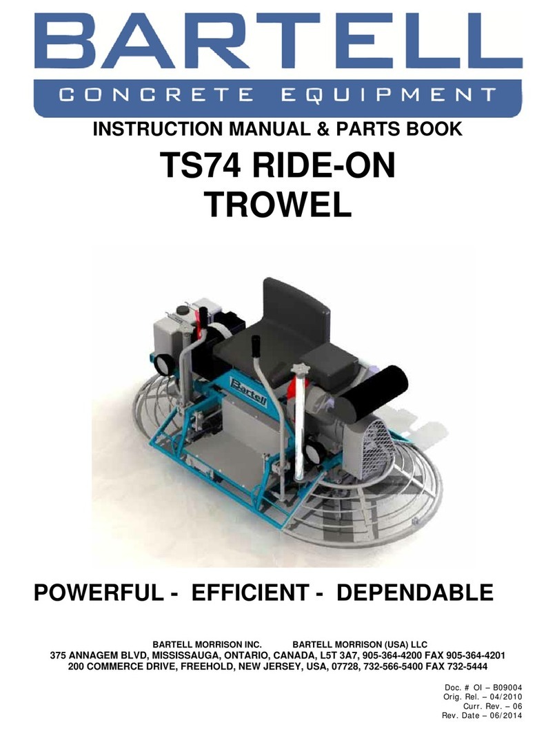 Bartell TS74 instruction manual Bartell TS74 instruction manual