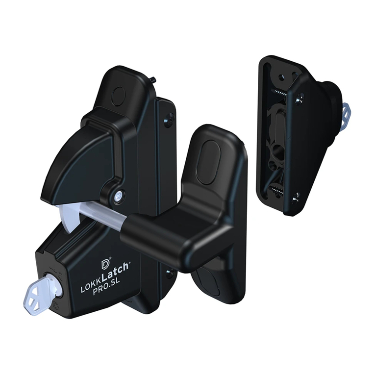 D&D Technologies Lokk-Latch LLP SL User manual