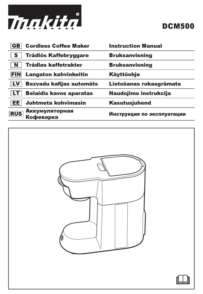 Makita DCM500 User manual