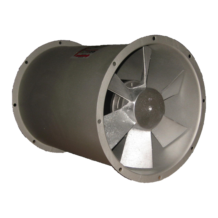Cincinnati Fan DDF Installation, Safety, Operation & Maintenance Instructions And Parts List